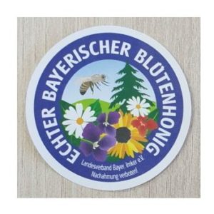 ETIKETTEN BAYERISCHER BLÜTENHONIG